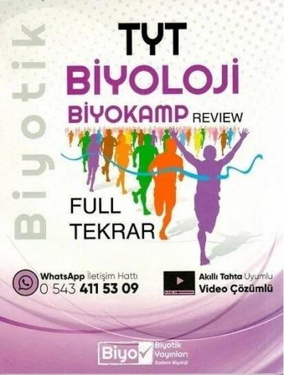 TYT Biyoloji Full Tekrar Biyokamp Review Kolektif