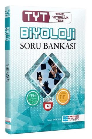 TYT Biyoloji Video Çözümlü Soru Bankası Naci Koçak