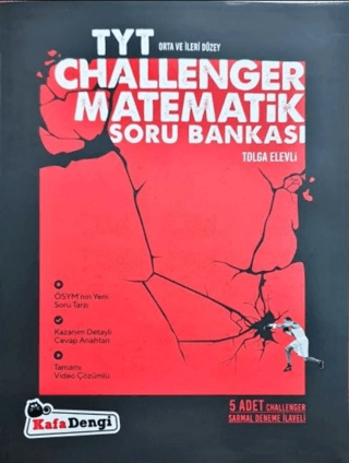 TYT Challenger Matematik Soru Bankası (Tümü Video Çözümlü) Kolektif