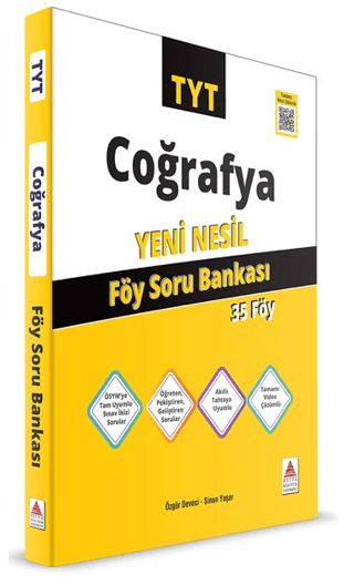 TYT Coğrafya Yeni Nesil Föy Soru Bankası Sinan Yaşar