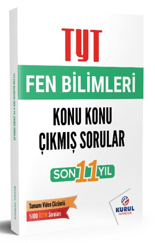 TYT Fen Bilimleri Son 11 Yıl Konu Konu Çıkmış Sorular ve Video Çözümle