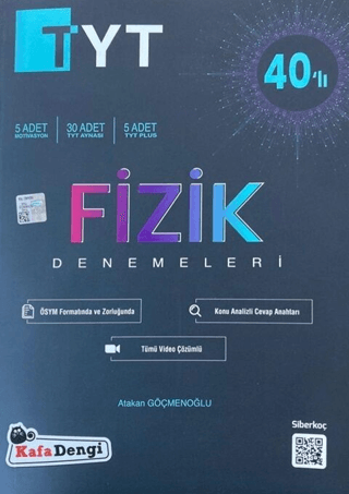 TYT Fizik 40 lı Branş Denemesi Atakan Göçmenoğlu