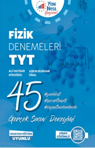 TYT Fizik 45 Deneme Sınavı Aşkın Burhan