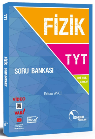 YKS TYT Fizik Soru Bankası Video Destekli Erkan Avcı