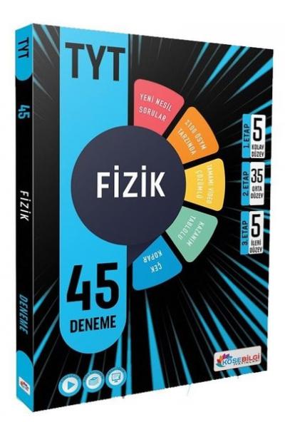 TYT Fizik Video Çözümlü 45 Branş Deneme Kolektif