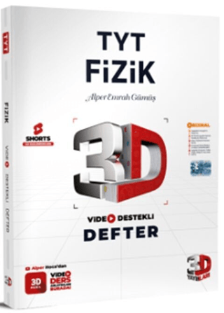 TYT Fizik Video Destekli Defter 2024 Alper Emrah Gümüş