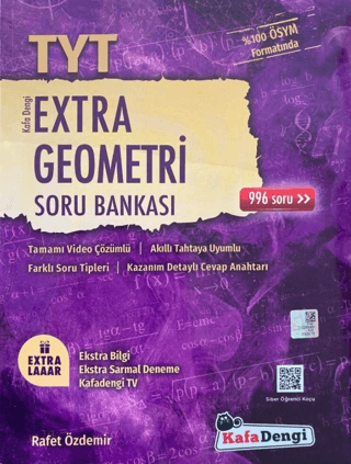 TYT Geometri Extra Soru Bankası Rafet Özdemir