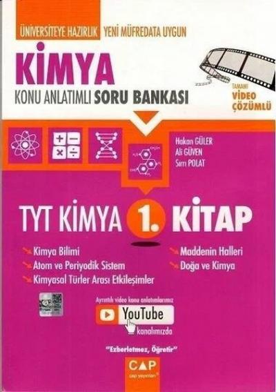 TYT Kimya 1.Kitap Konu Anlatımlı Soru Bankası Kolektif