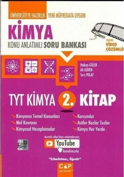 TYT Kimya 2.Kitap Konu Anlatımlı Soru Bankası Kolektif