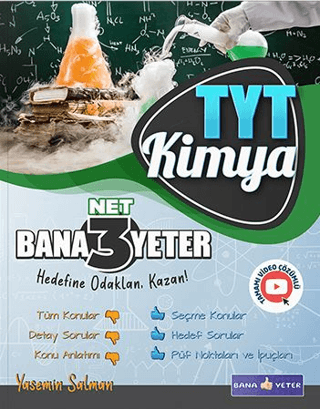 TYT Kimya 3 Net Bana Yeter Yasemin Salman