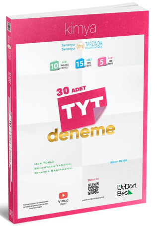 TYT Kimya 30 Deneme Bülent Demir