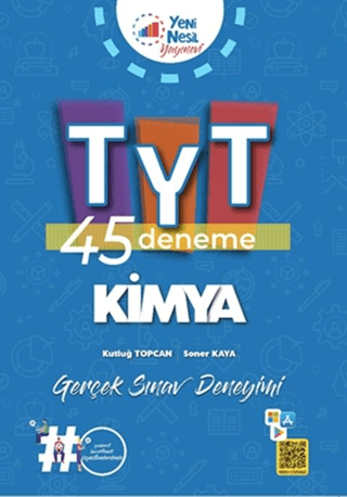 TYT Kimya 45 Deneme Sınavı Kutluğ Topcan