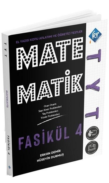 2021 TYT Matematik El Yazısı Konu Anlatım 4. Fasikül Hüseyin Durmuş