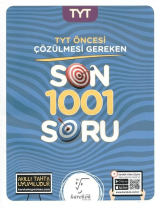 TYT Öncesi Çözülmesi Gereken Son 1001 Soru Muharrem Duş