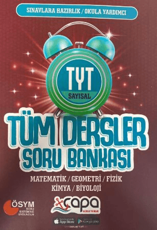 TYT Sayısal Tüm Dersler Soru Bankası Kolektif