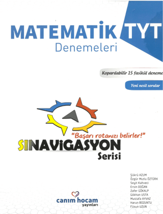 TYT Sınavigasyon Serisi Matematik Koparılabilir 15 Fasikül Deneme Kole