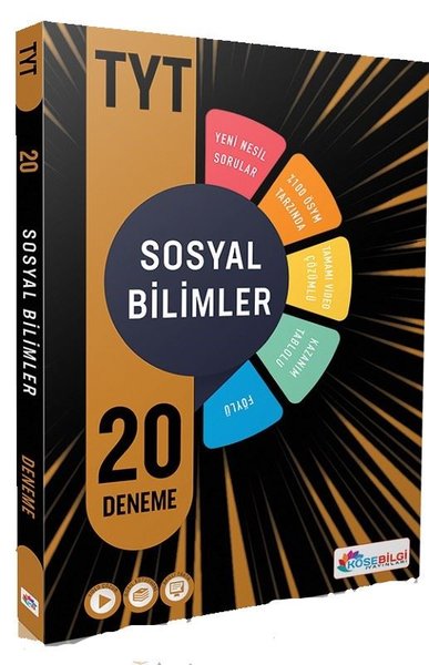 TYT Sosyal Bilimler Video Çözümlü 20 Branş Deneme Kolektif