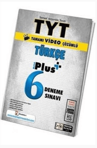 2021 TYT Türkçe 6 Plus Video Çözümlü Deneme Kolektif