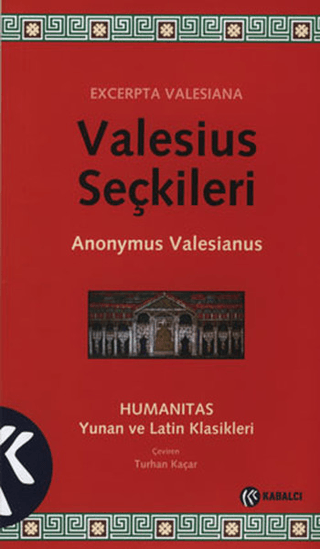 Valesius Seçkileri Anonymus Valesianus