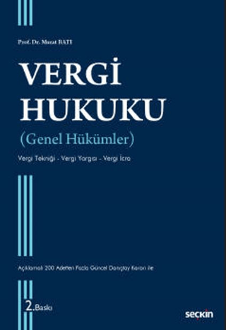 Vergi Hukuku (Genel Hükümler) Murat Batı