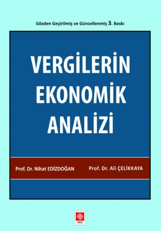 Vergilerin Ekonomik Analizi Ali Çelikkaya