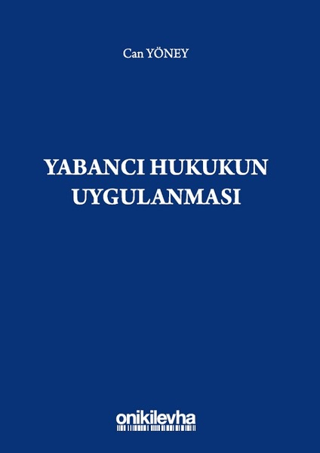 Yabancı Hukukun Uygulanması Can Yöney