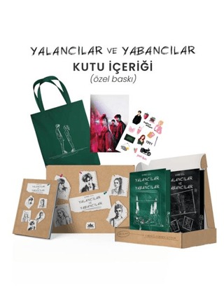 Yalancılar ve Yabancılar Hediyeli Özel Baskı Seti - 2 Kitap Takım (Cil