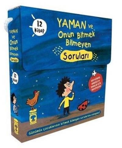 Yaman ve Onun Bitmek Bilmeyen Soruları Set (12 Kitap) Gwenaelle Boulet