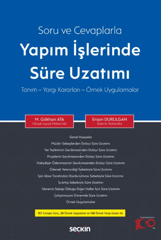 Yapım İşlerinde Süre Uzatımı M. Gökhan Ata