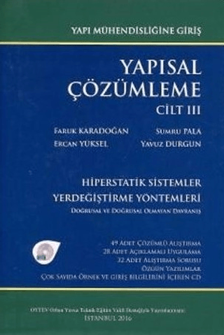 Yapısal Çözümleme Cilt 3 (Ciltli) Faruk Karadoğan