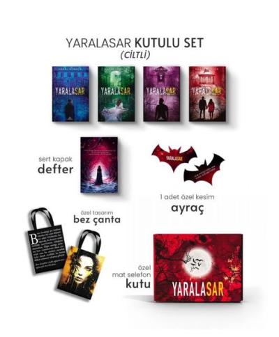 Yaralasar Hediyeli Seti - 4 Kitap Takım (Ciltli) Maral Atmaca