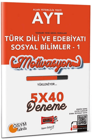 Yargı Yayınları AYT Türk Dili ve Edebiyatı Sosyal Bilimler - 1 5x40 De