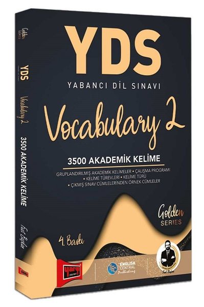 Yargı Yayınları YDS Vocabulary 2 3500 Akademik Kelime Kolektif