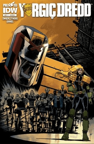 Yargıç Dredd 11: Kapak A Duane Swierczynski