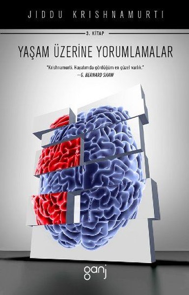 Yaşam Üzerine Yorumlamalar 3. Kitap Jiddu Krishnamurti