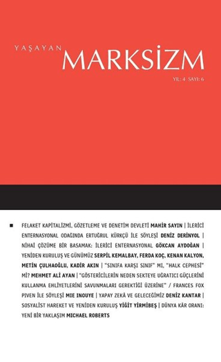 Yaşayan Marksizm Yıl 4 Sayı: 6 Kolektif