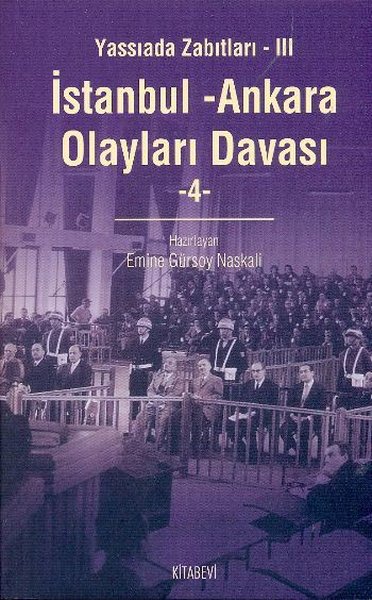 Yassıada Zabıtları 3 İstanbul - Ankara Olayları Davası (4 Cilt) Kolekt