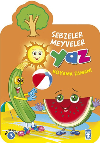 Yaz Boyama Zamanı - Sebzeler Meyveler Gökhan Gülkan