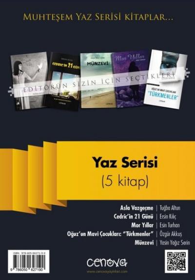 Yaz Serisi Seti - 5 Kitap Takım Ersin Kılıç