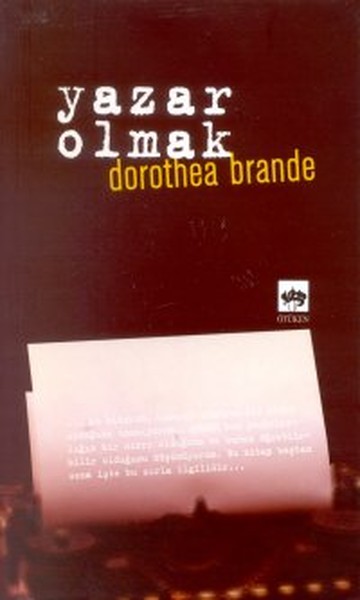 Yazar Olmak %38 indirimli Dorothea Brande