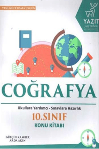 2019 10. Sınıf Coğrafya Konu Kitabı Gülçin Kamber