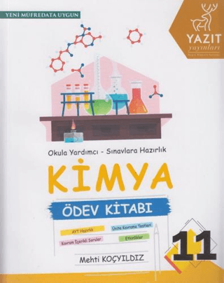 11. Sınıf Kimya Ödev Kitabı Mehti Koçyıldız