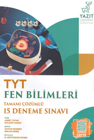 TYT Fen Bilimleri Tamamı Çözümlü 15 Deneme Sınvavı Ahmet Tutar