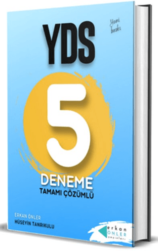 YDS 5 Deneme Tamamı Çözümlü Erkan Önler