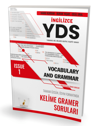 YDS İngilizce Vocabulary and Grammar Issue 1 Burak Yaşar