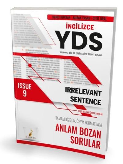 YDS İngilizce Vocabulary and Grammar Issue 9 Burak Yaşar