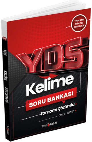 YDS Kelime Tamamı Çözümlü Soru Bankası 2022 Özkan Kırmızı