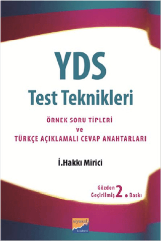 YDS Test Teknikleri %10 indirimli İ. Hakkı Mirici