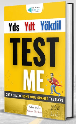 YDS YDT Yökdil Test Me - Orta Seviye Konu Konu Gramer Testleri (Ciltli