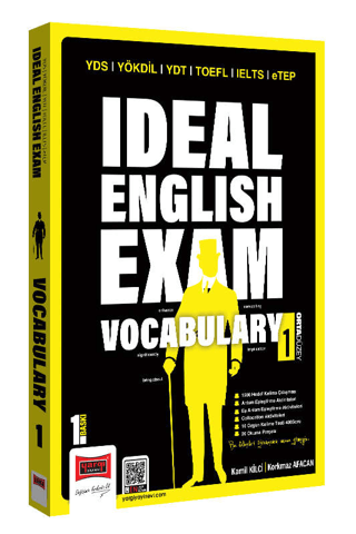 YDS YÖKDİL YDT TOEFL IELTS eTep Ideal English Exam Vocabulary 1 (Orta 